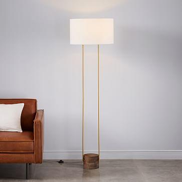 West Elm Industrial Outline Floor Lamp