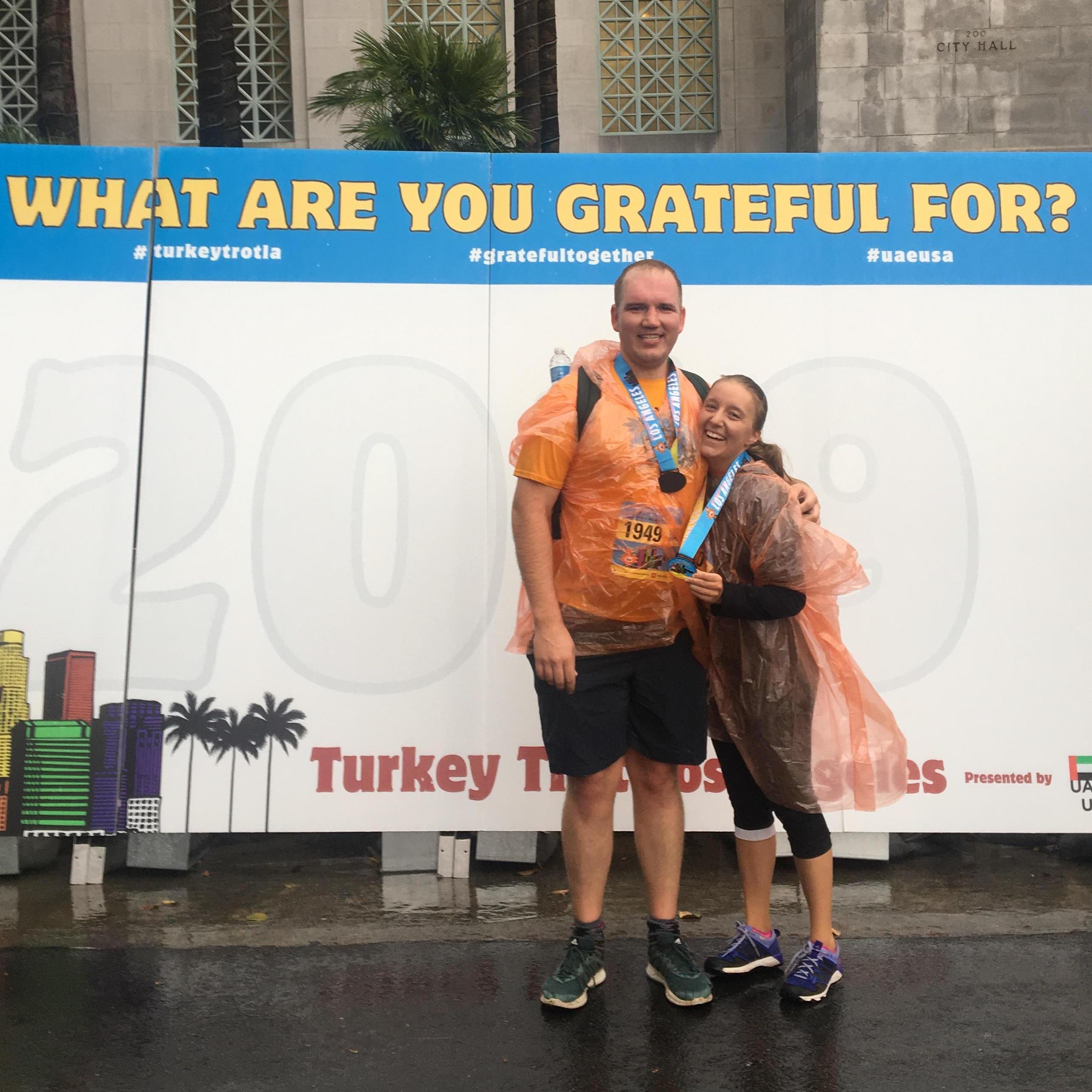 Los Angeles Turkey Trot, DTLA, Thanksgiving 2019