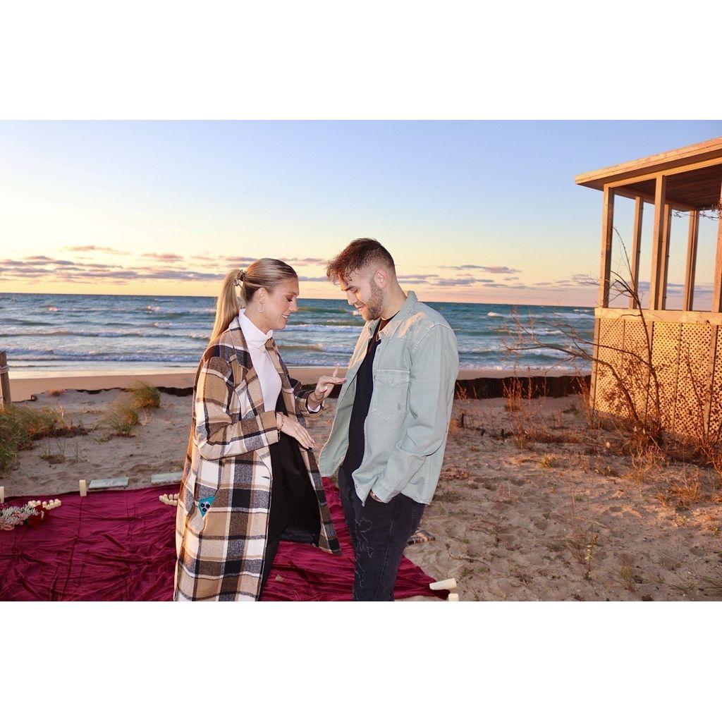 First time being fiancés!