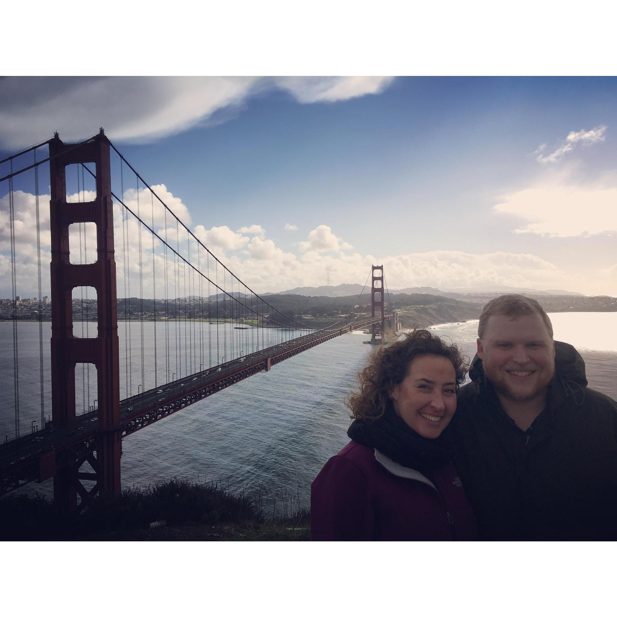 Our first solo travel.
