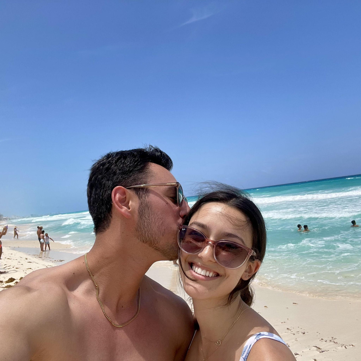 Turquoise beaches in Cancun