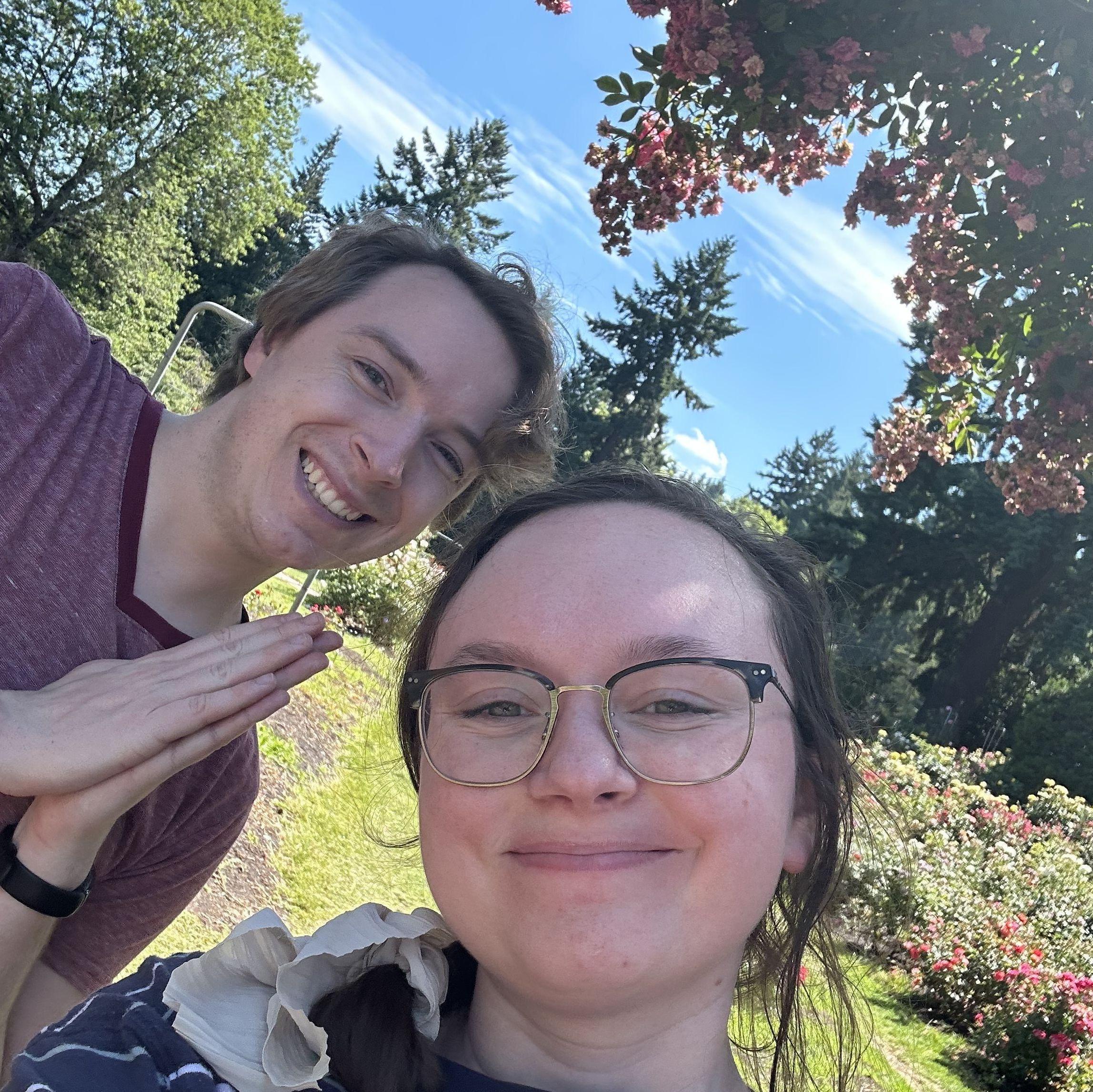 At the rose garden (7/12/2023)