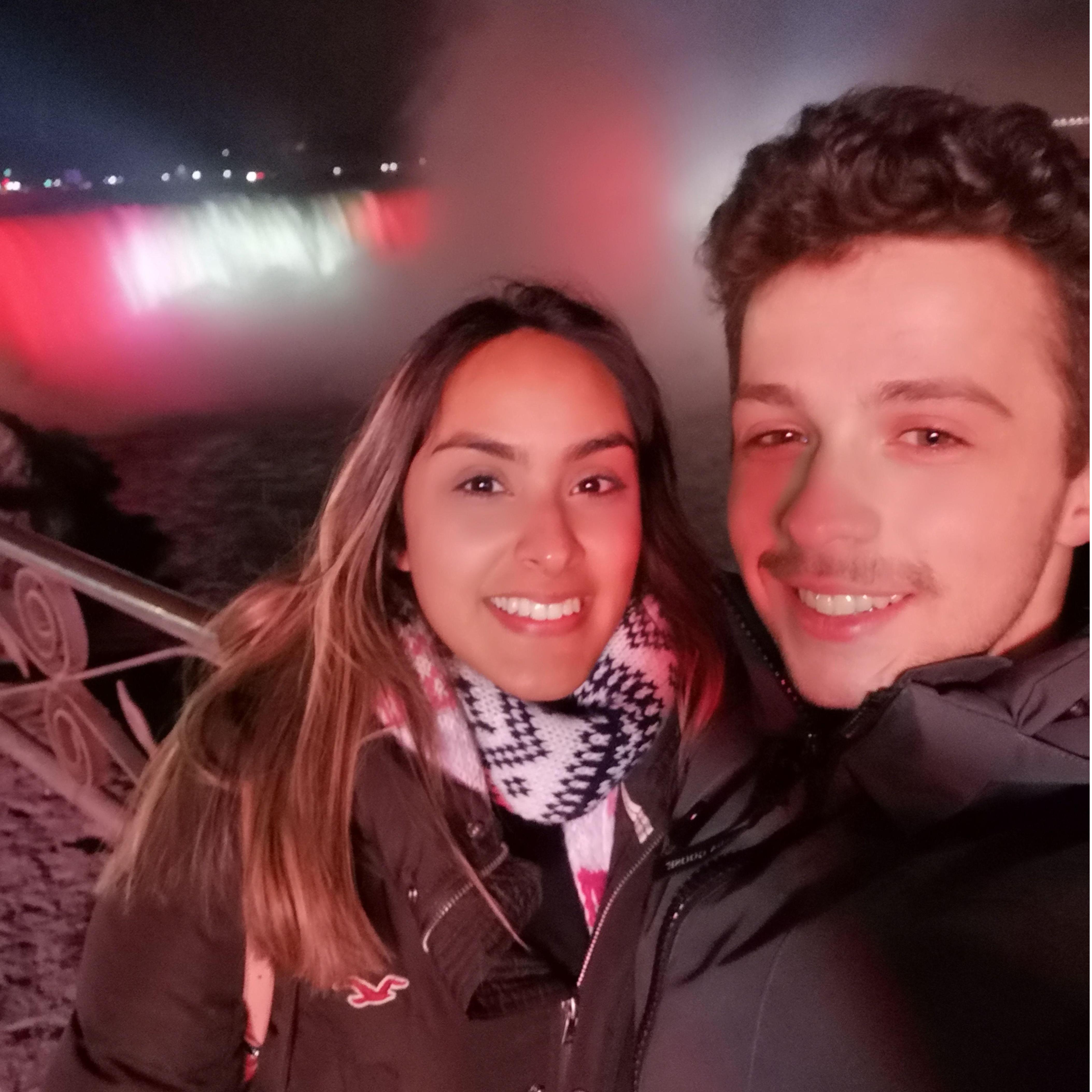 Our first date lol