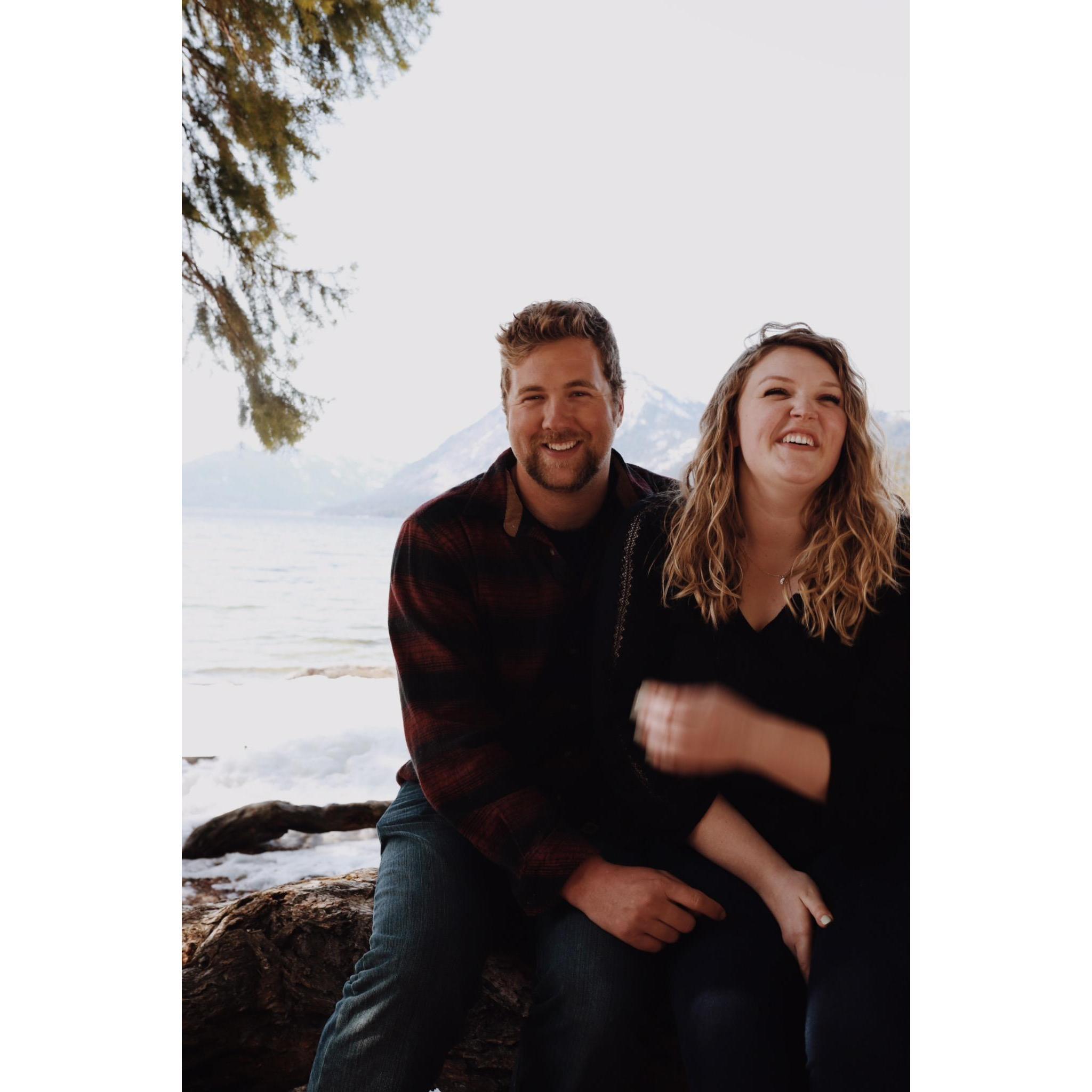 March 2019; Lake Wenatchee, Washington.
Sam has Jordan laughing constantly!