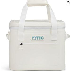 RTIC Ultra-Tough Soft Cooler 30 Can, Insulated Bag Portable Ice Chest Box for Lunch, Beach, Drink, Beverage, Travel, Camping, Picnic, Car, Trips, Floating Cooler Leak-Proof with Zipper