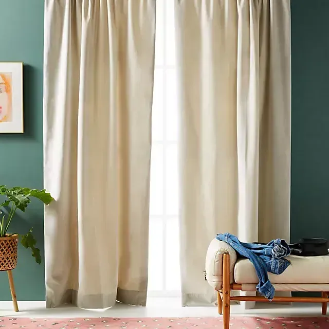 Matte Velvet Blackout Curtain