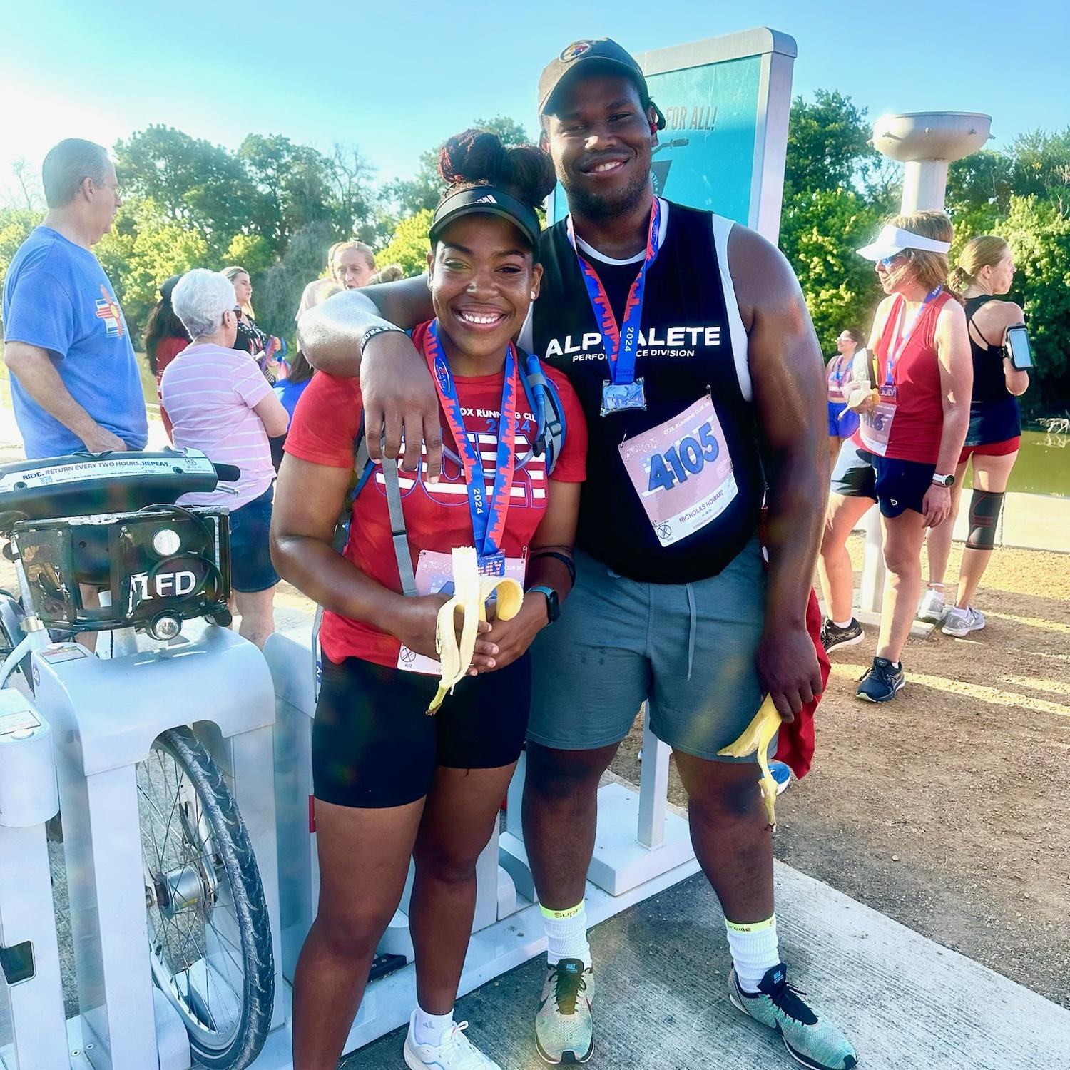 First and last 5K together. LOL!