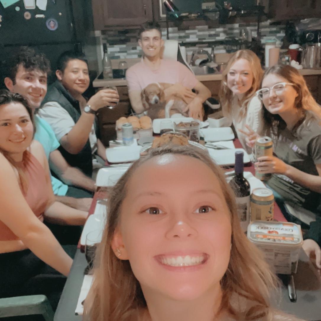 Covid restrictions began to lessen and we were able to start going out and seeing our friends again!