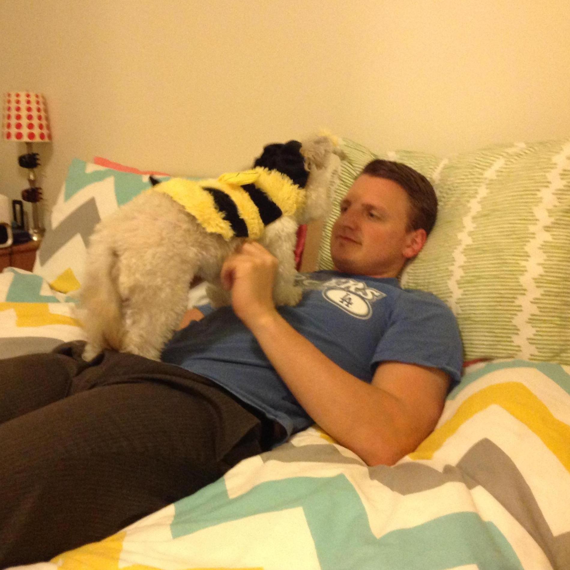 When Russell met Zigi, he was going through a bumble bee phase.