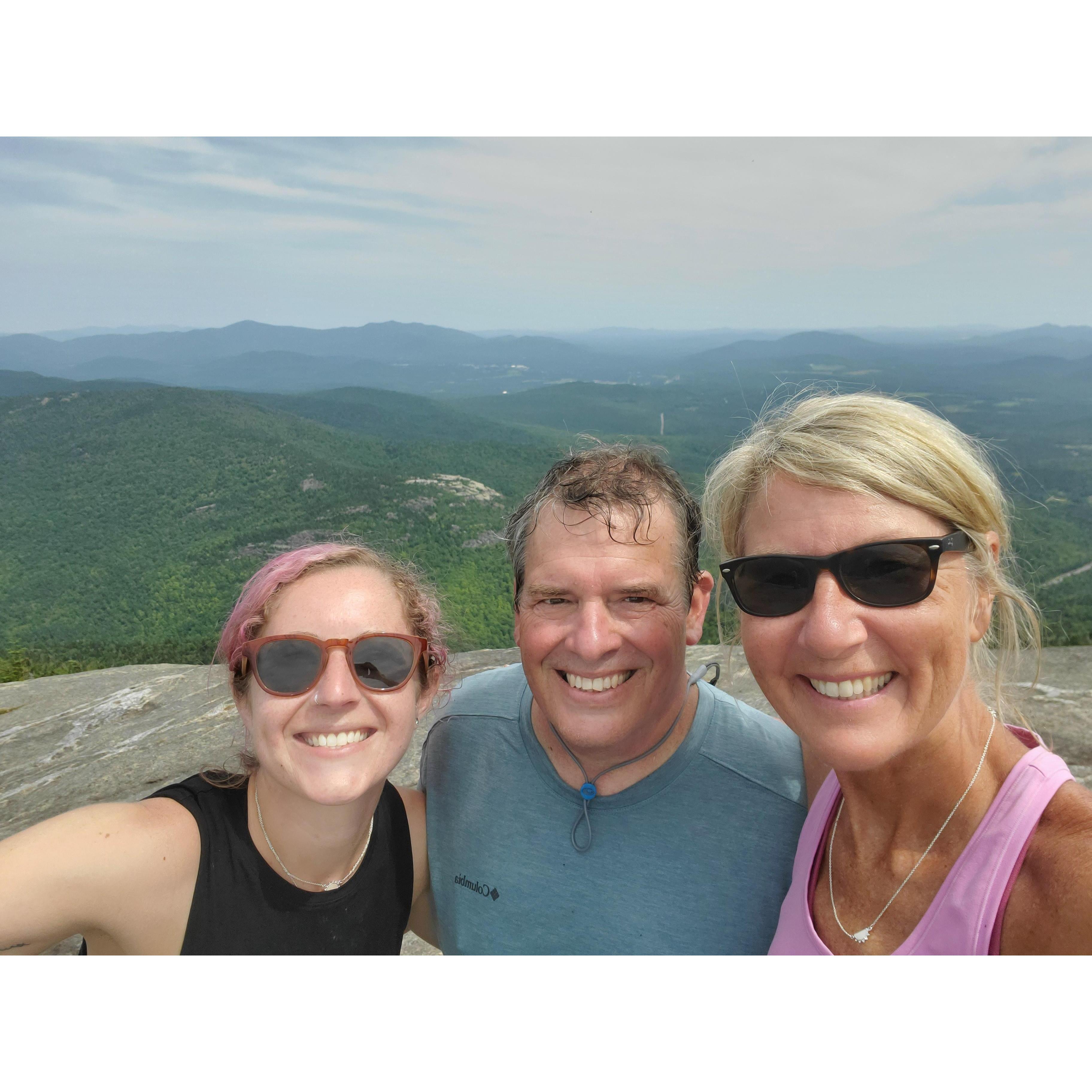 First real climb for Sam