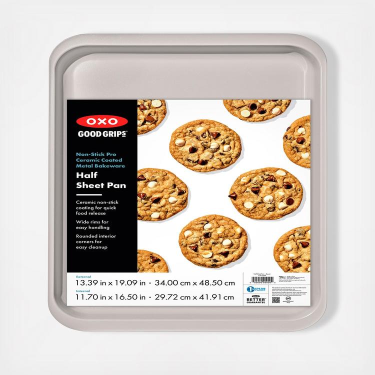 Quarter Sheet Oxo Non Stick Cookie Sheet Dishwasher Safe OXO