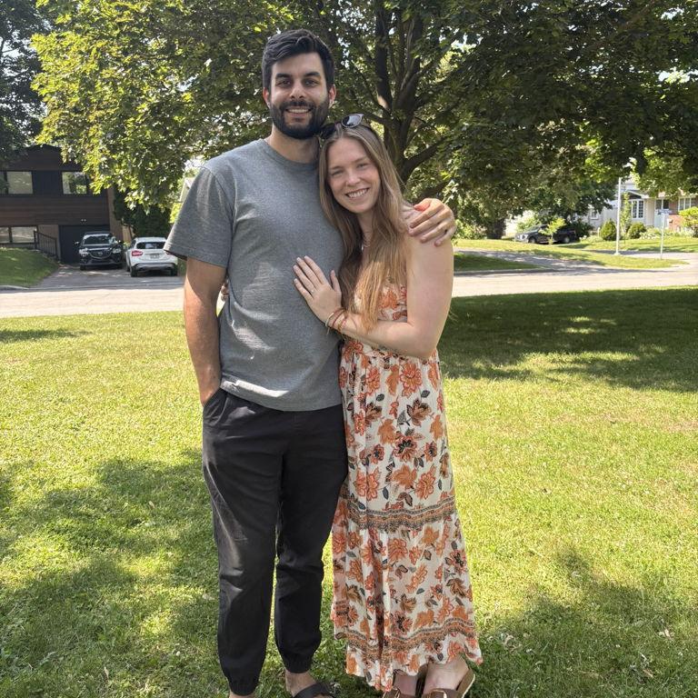 First week of being engaged and happier than ever!