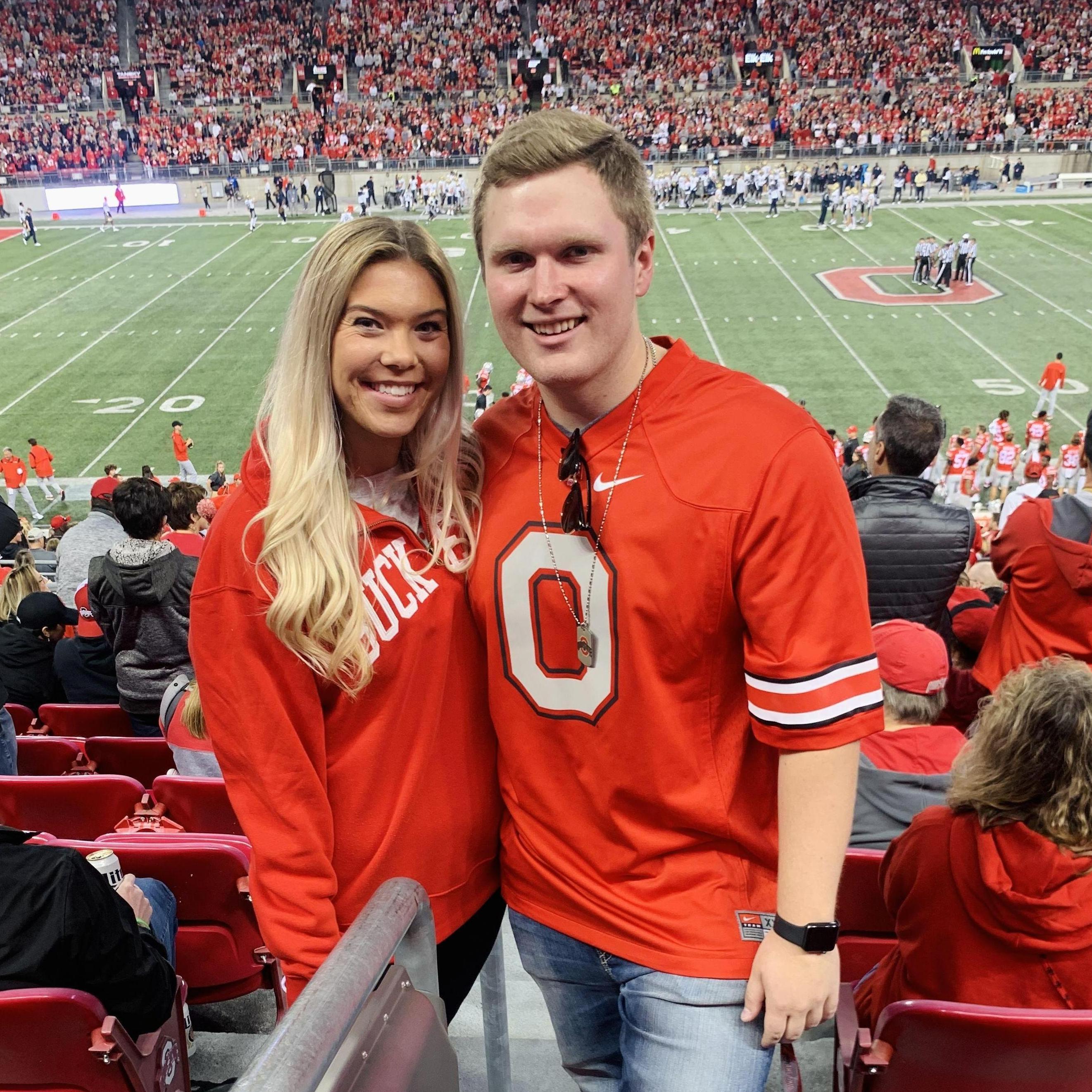 Emily's first Ohio State game (2021)