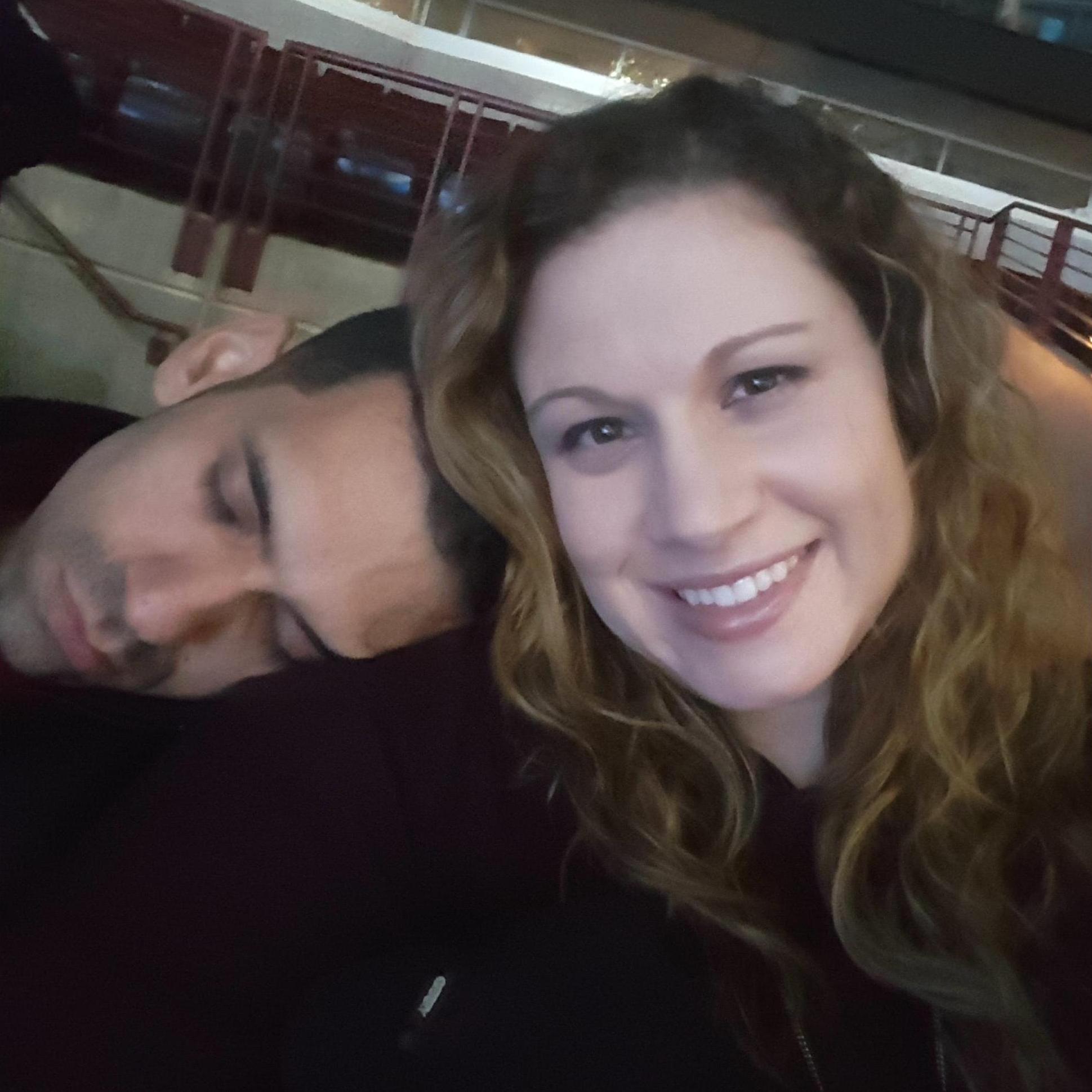 Chris can sleep anywhere, including a Stevie Nicks concert