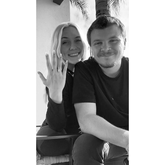 First picture as an engaged couple! December 2023