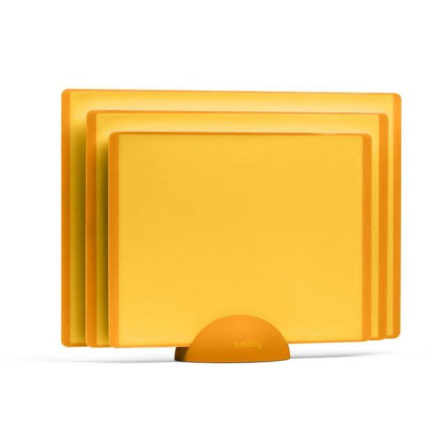 SMIRLY Plastic Cutting Board Set, Dishwasher Safe Cutting Boards for Kitchen, Cutting Board Dishwasher Safe - Plastic Chopping Board Set