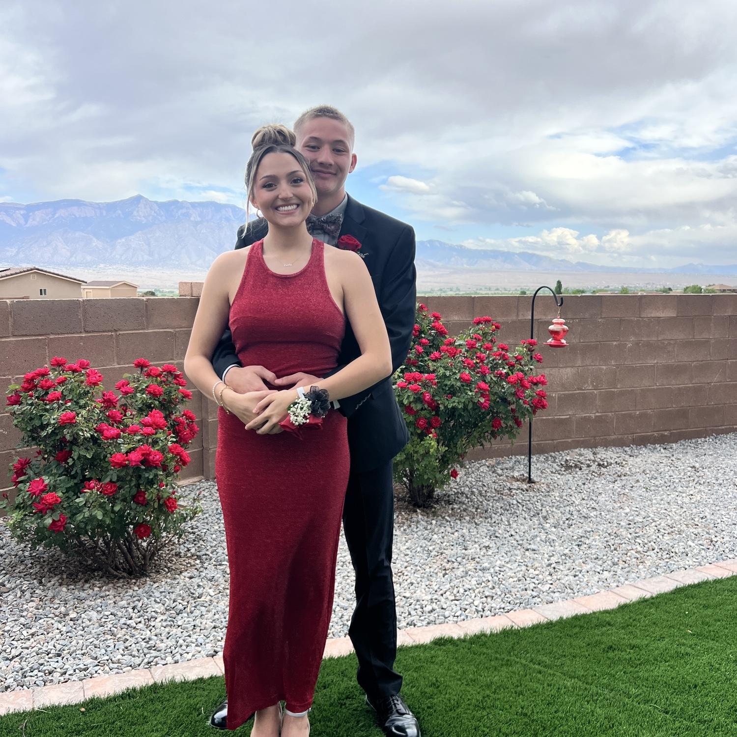 Our first prom together 🤍