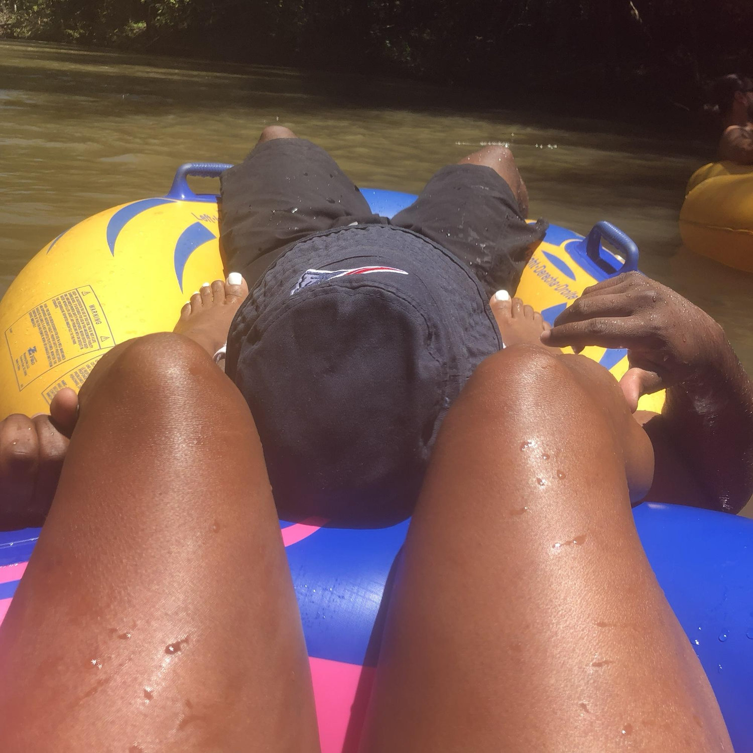 Our first “outing “ riding down the river
