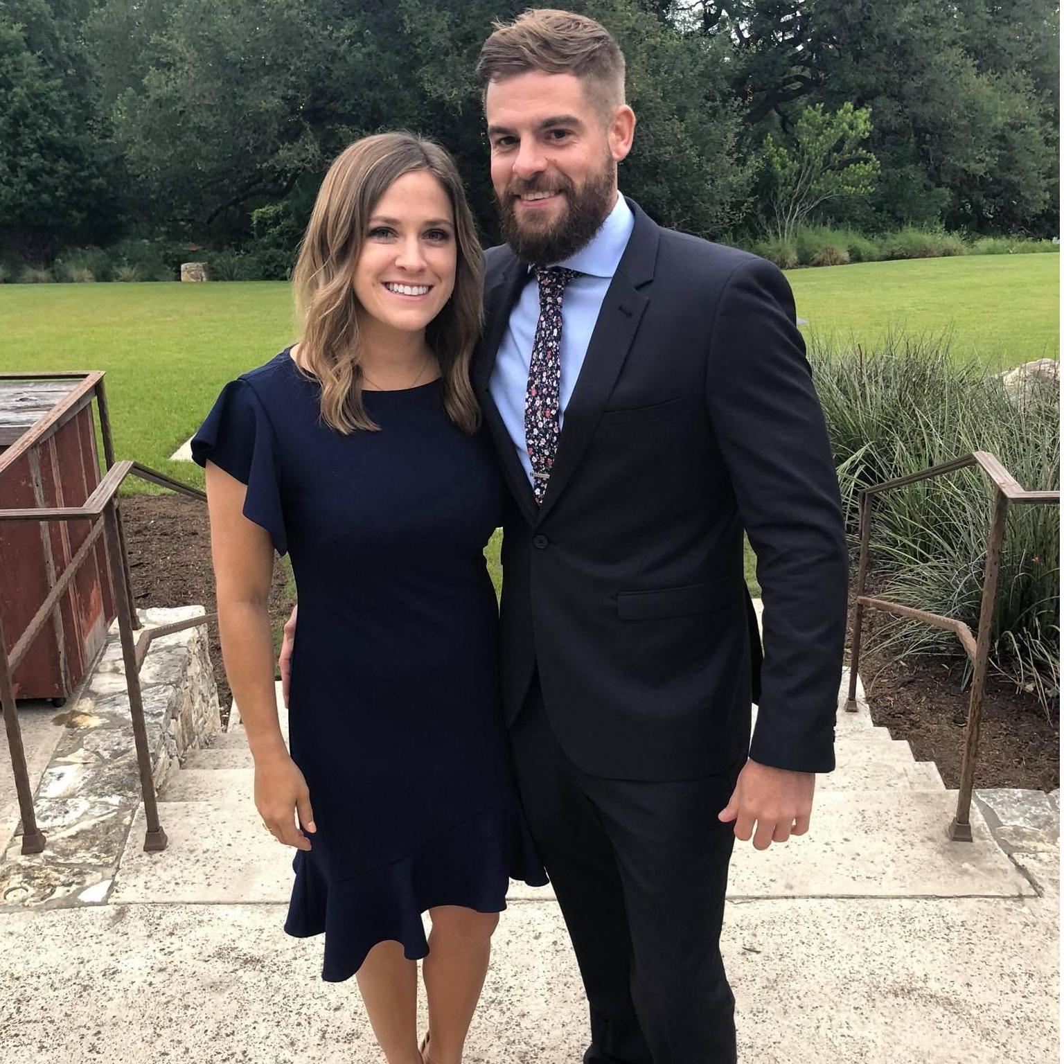 We attended a few weddings together :)