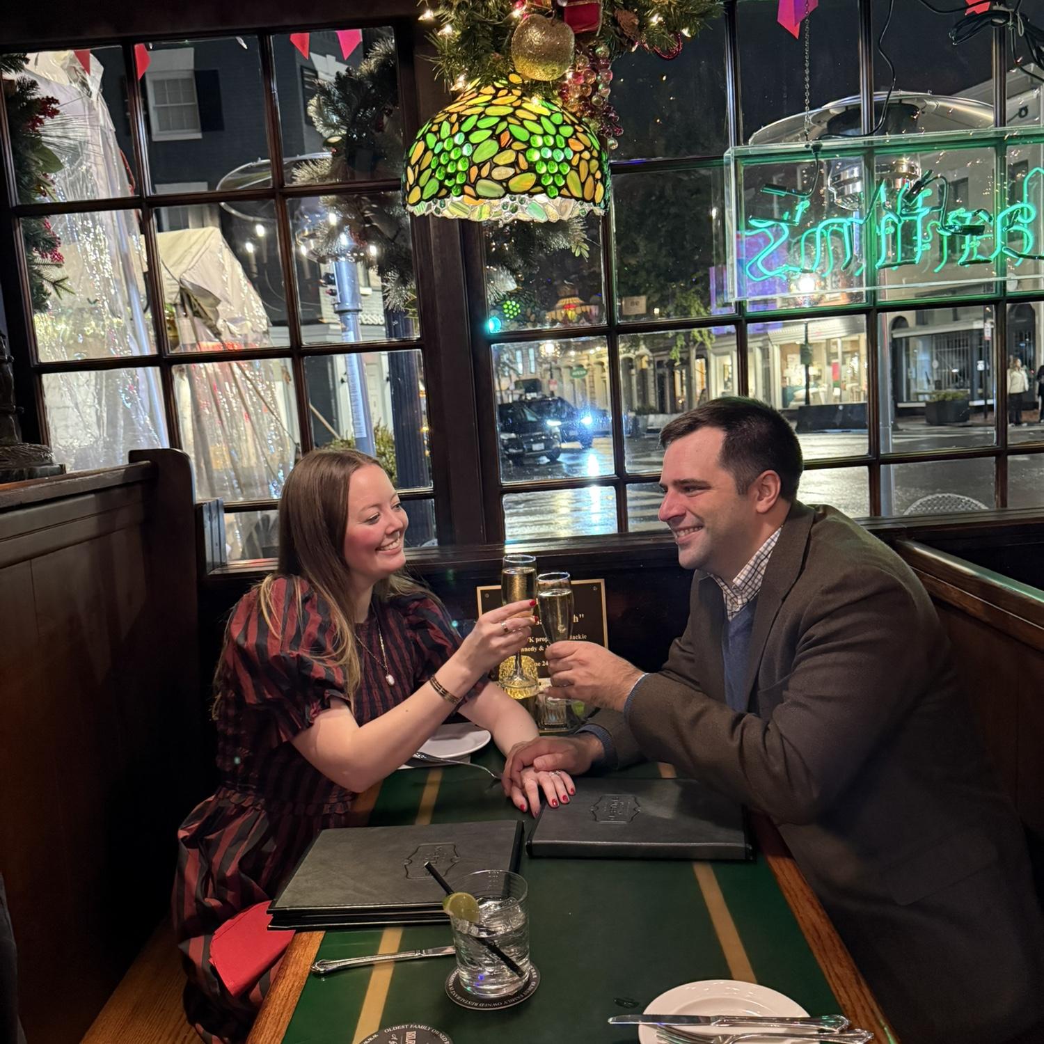 BEST NIGHT EVER - November 22, 2024 @ Martin’s Tavern (our favorite!).
