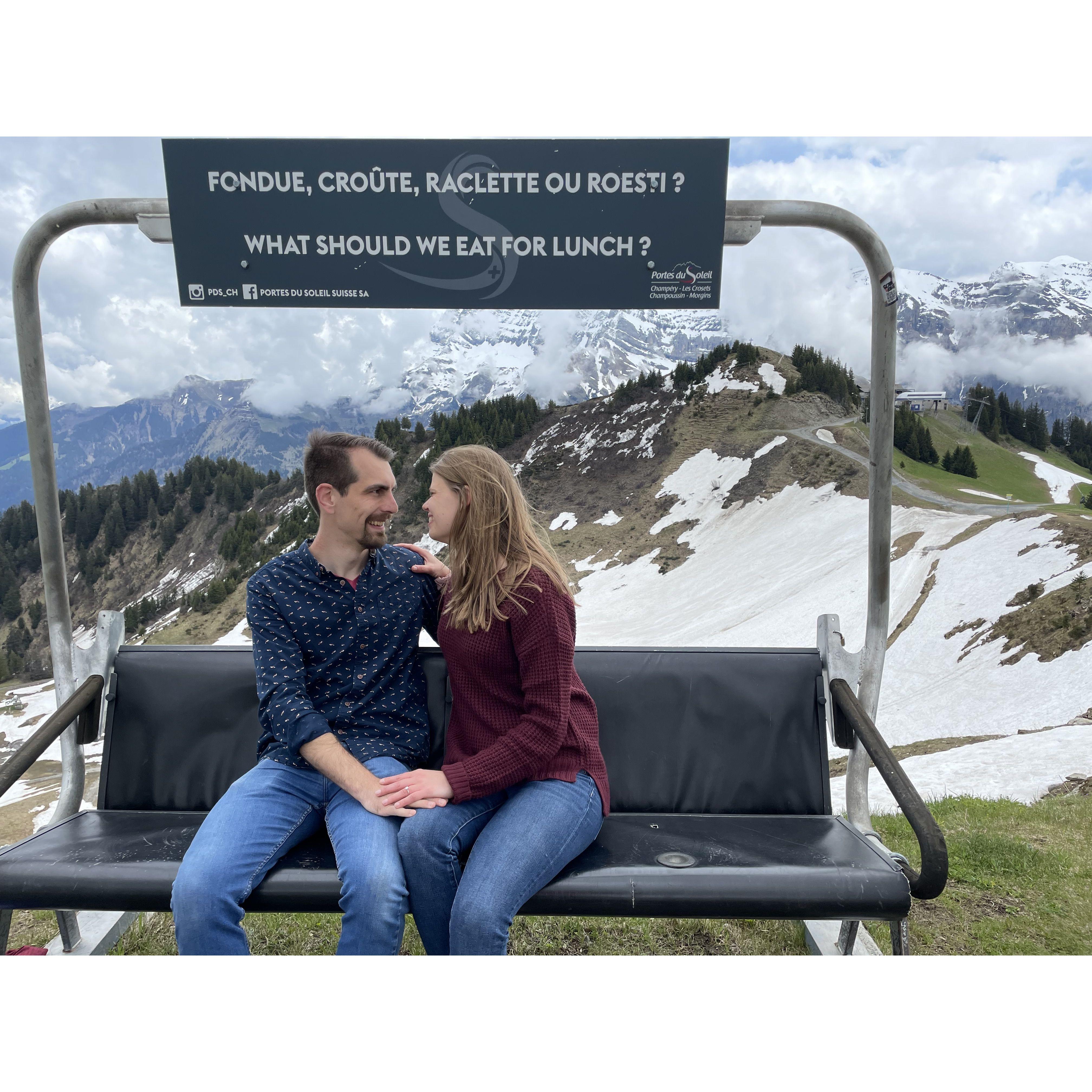 Switzerland in 1 picture! | Champery, CH (May '24)