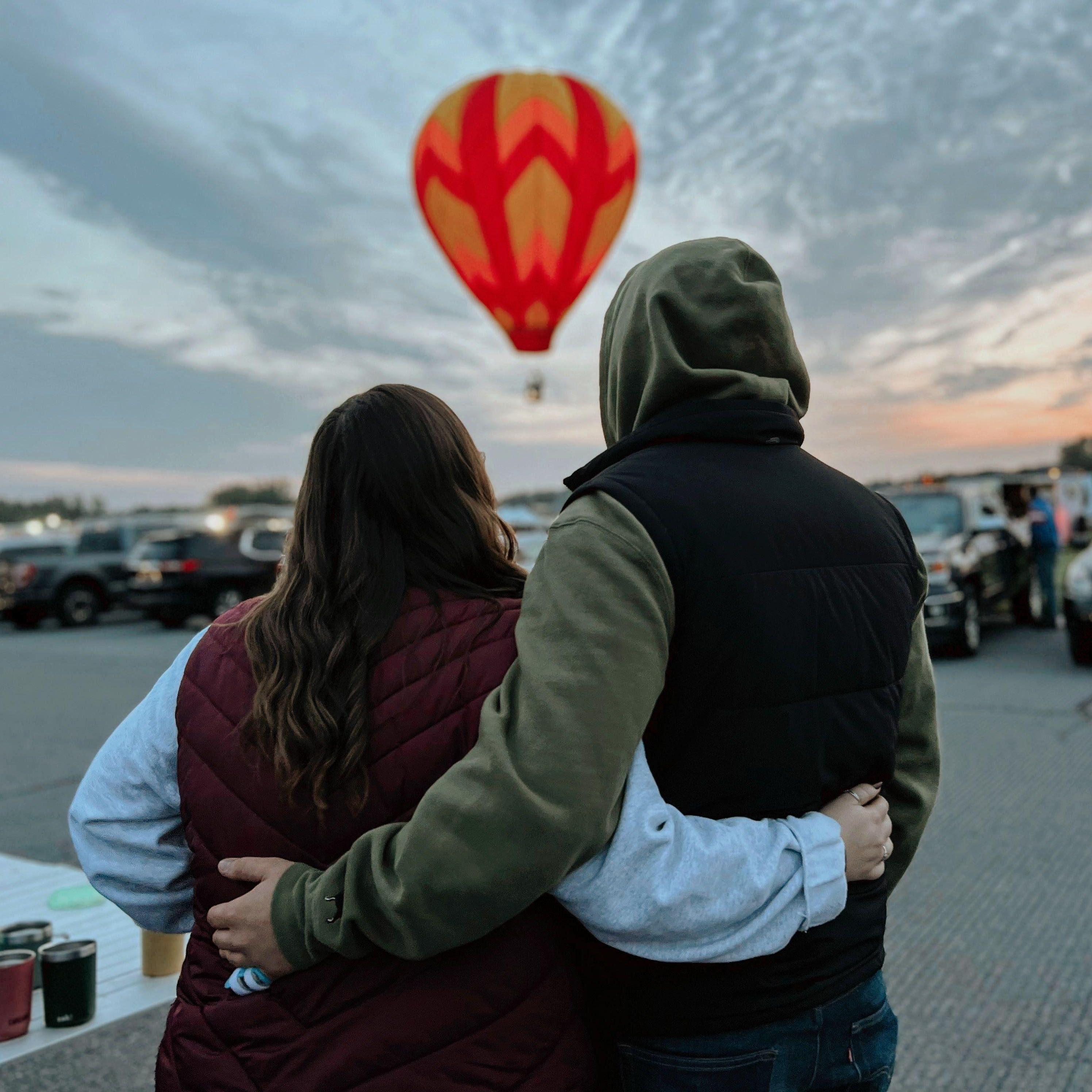 Sunrises & hot air balloons, Lake George, NY - Balloonfest 2023