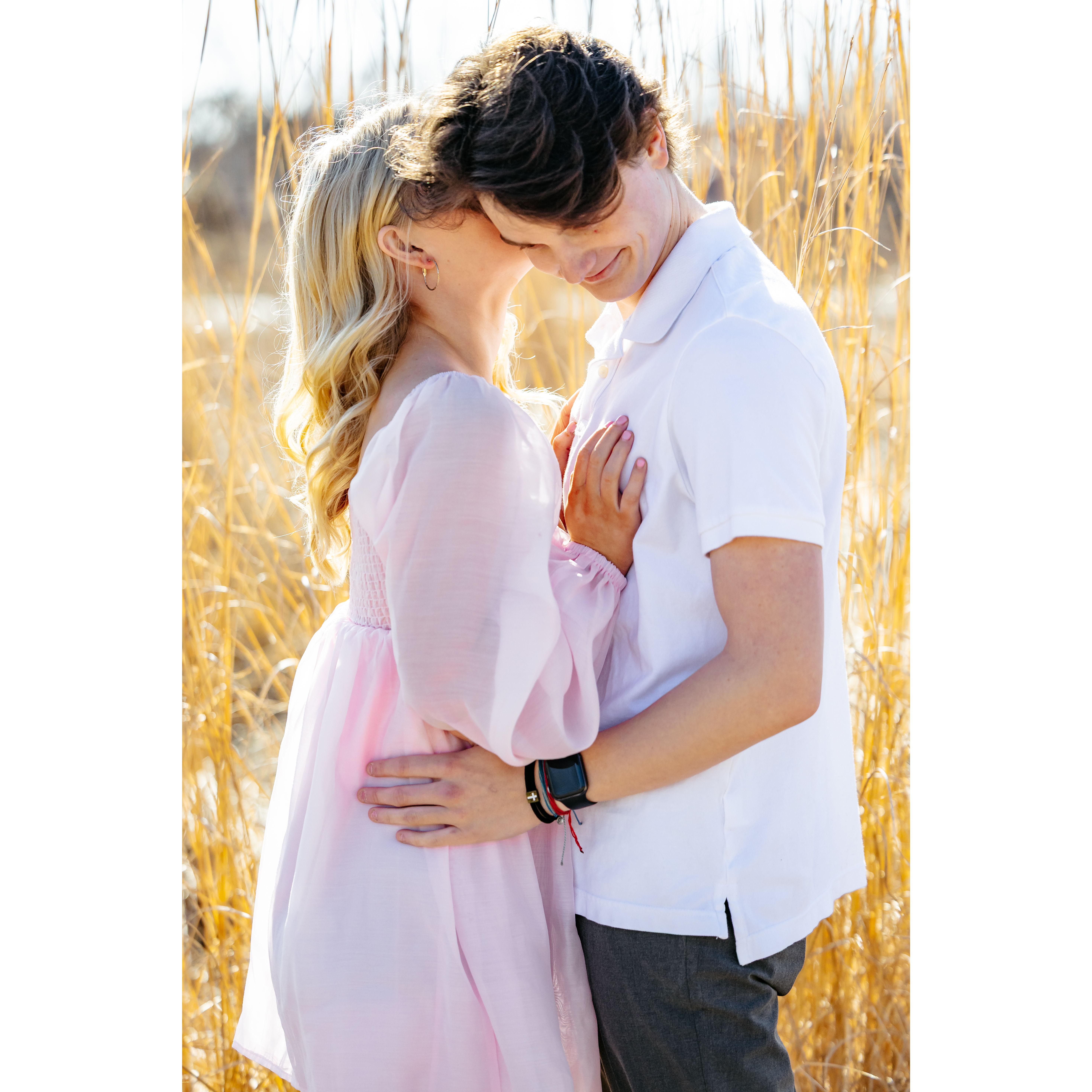 "whisper in his ear"... I licked him instead