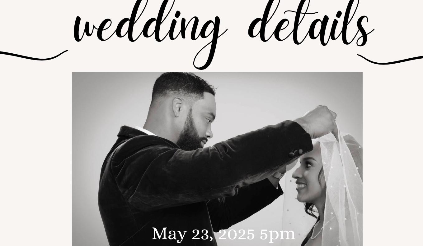 The Wedding Website of Taquaija Perryman and Avonte Ramirez