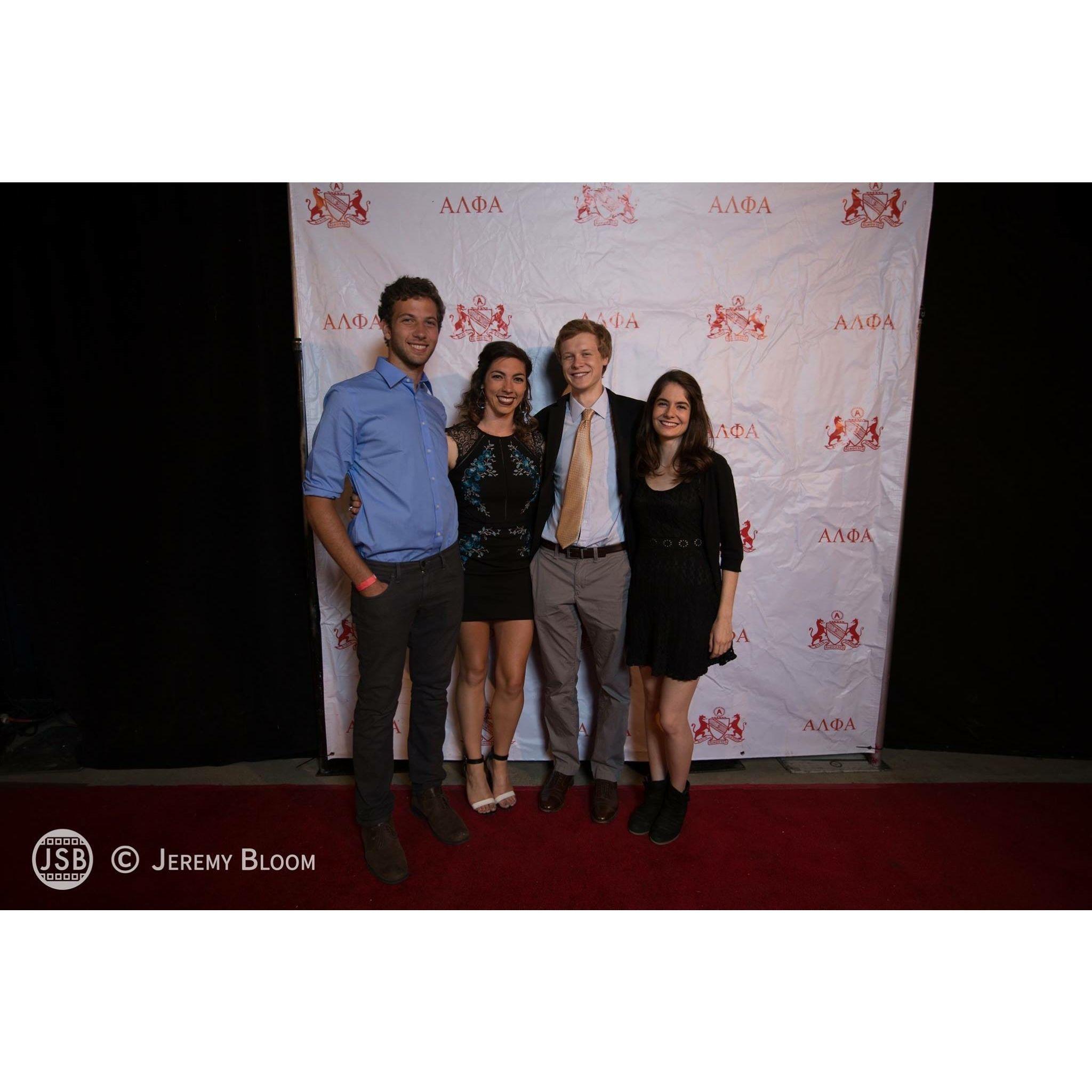 with Nick & Julia in 2017