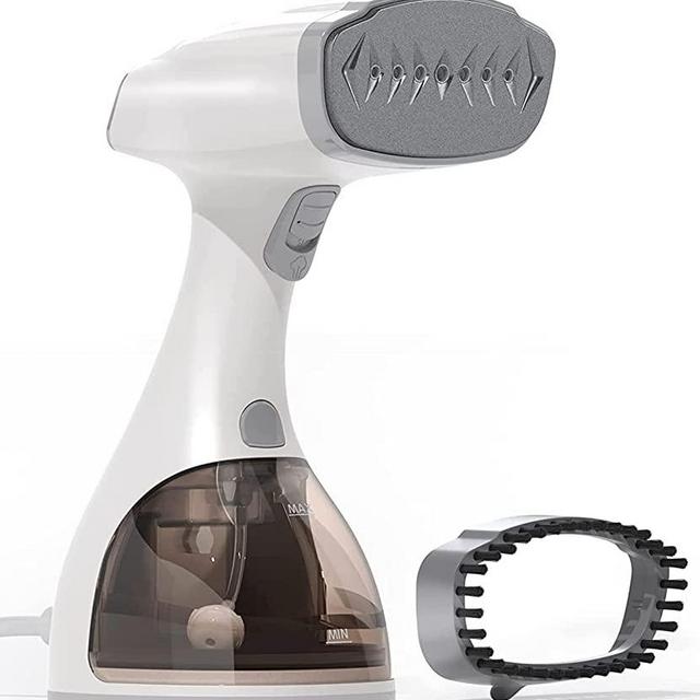 Steamer for Clothes,1800W 20s Heat Up Handheld Garment Steamer,2 Steam Options Fabric Clothing Steamer, Fabric Wrinkles Remover,Steamer with LCD Smart Screen,Upgraded Nozzle and 350ml Water Tank