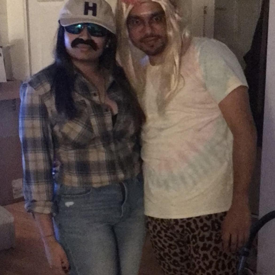 Halloween as Joe Exotic and Carol Baskin