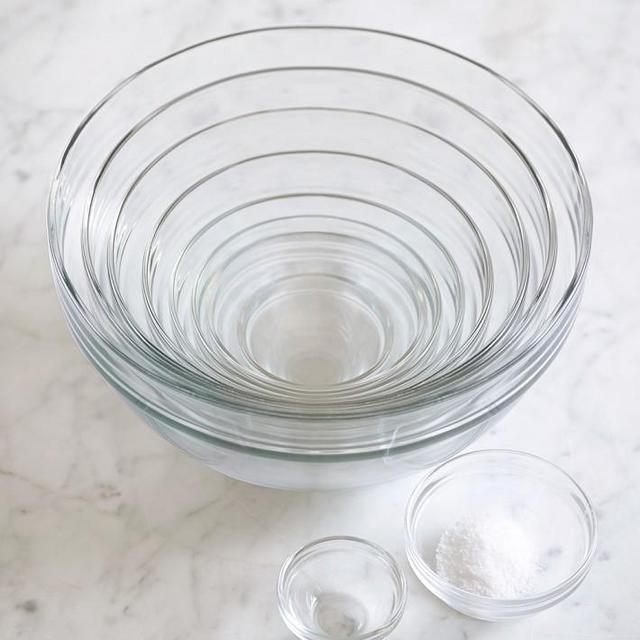 Glass Mixing Bowl 10 Piece Set