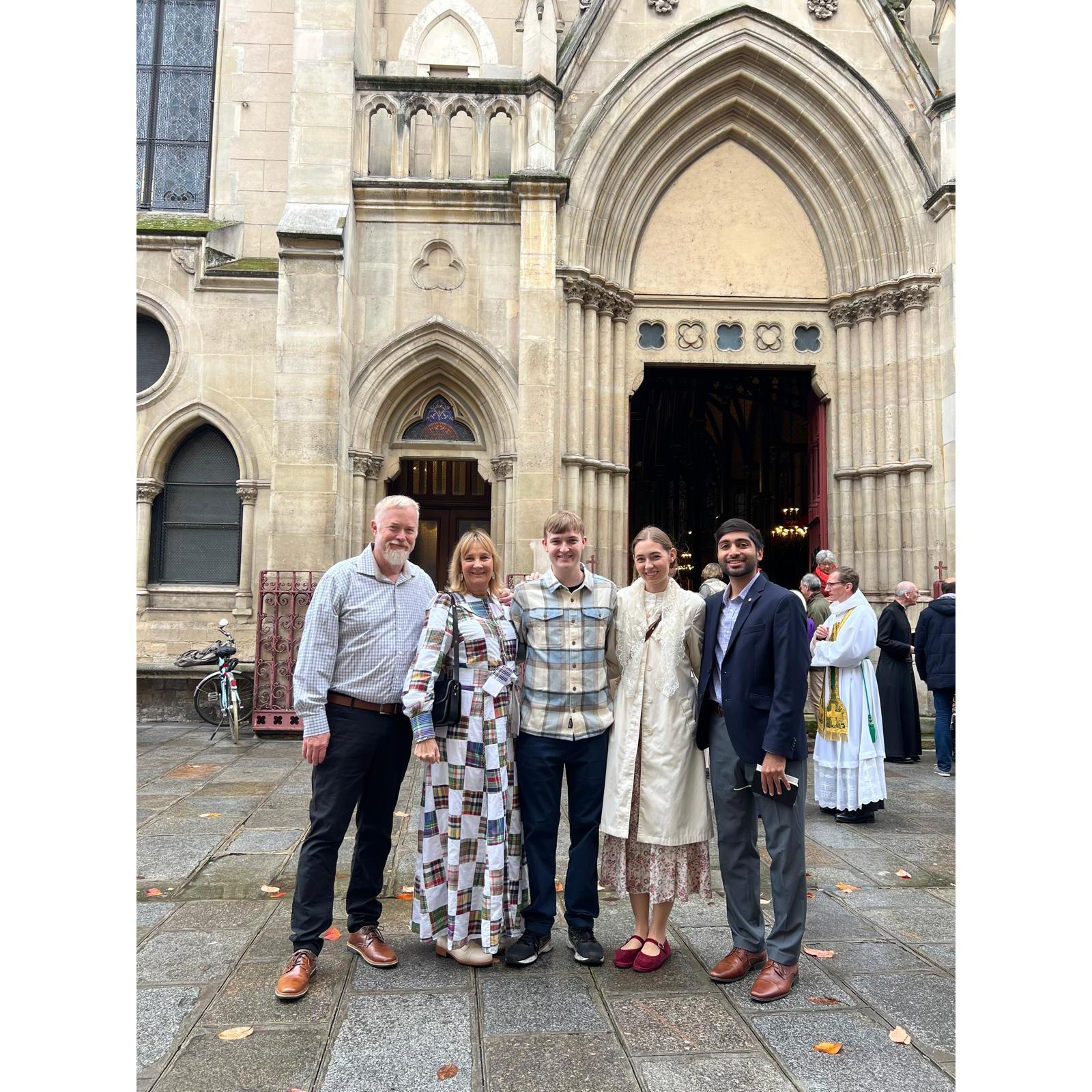 Family trip to Paris - Fall 2024