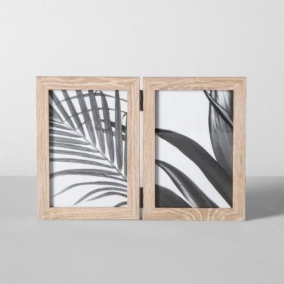 Thin Hinged Frame Holds 2 Photos - Made By Design™