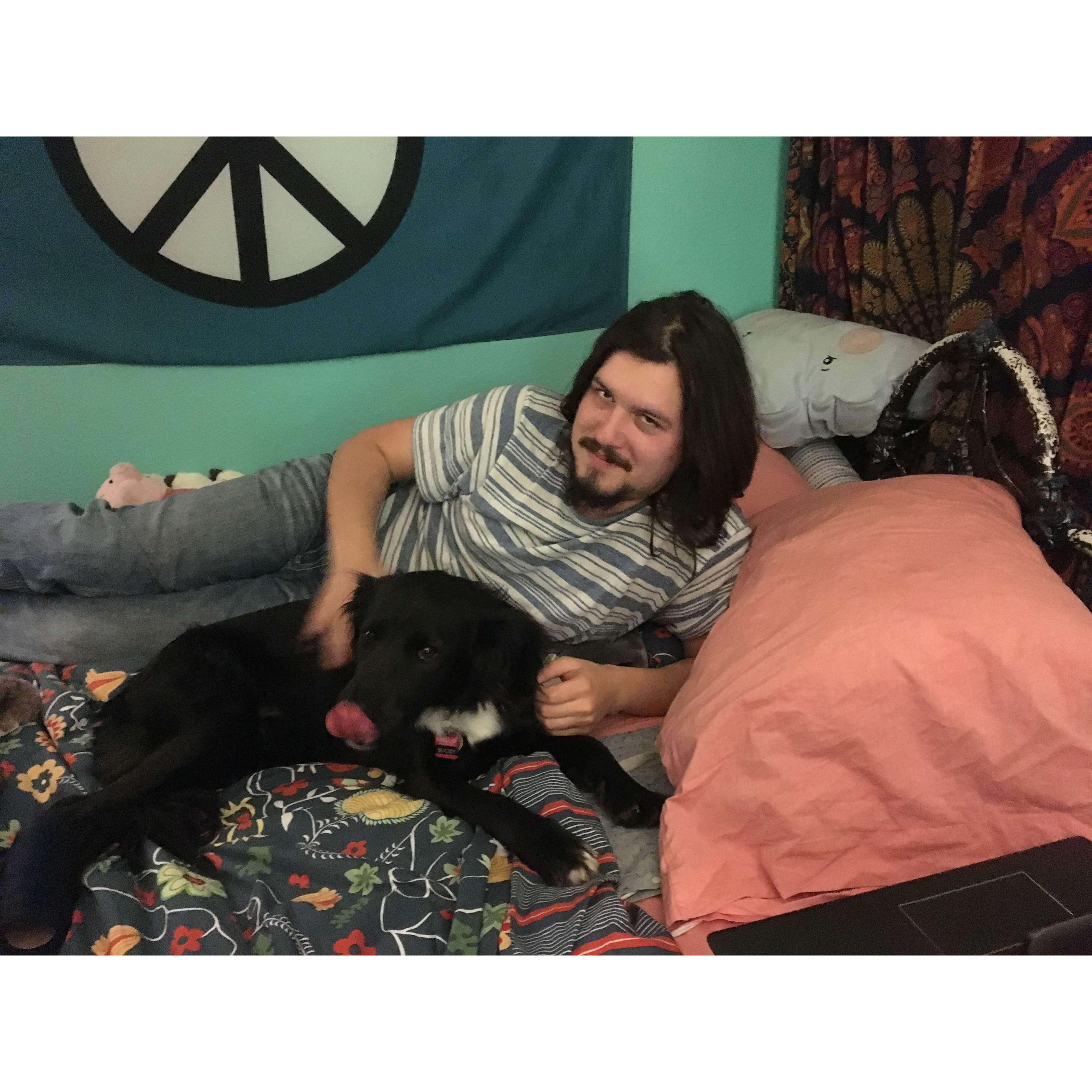 Grayden meeting Bucky for the first time