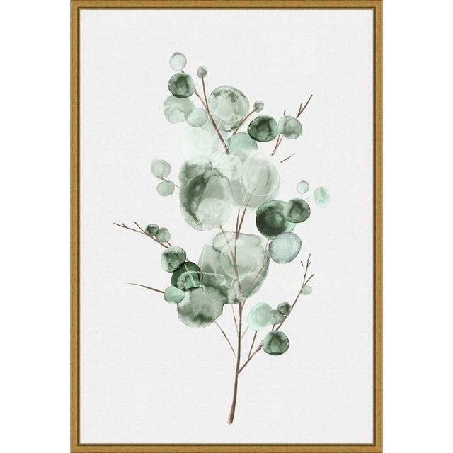 16" x 23" Tender Sprout I by Eva Watts Framed Canvas Wall Art - Amanti Art