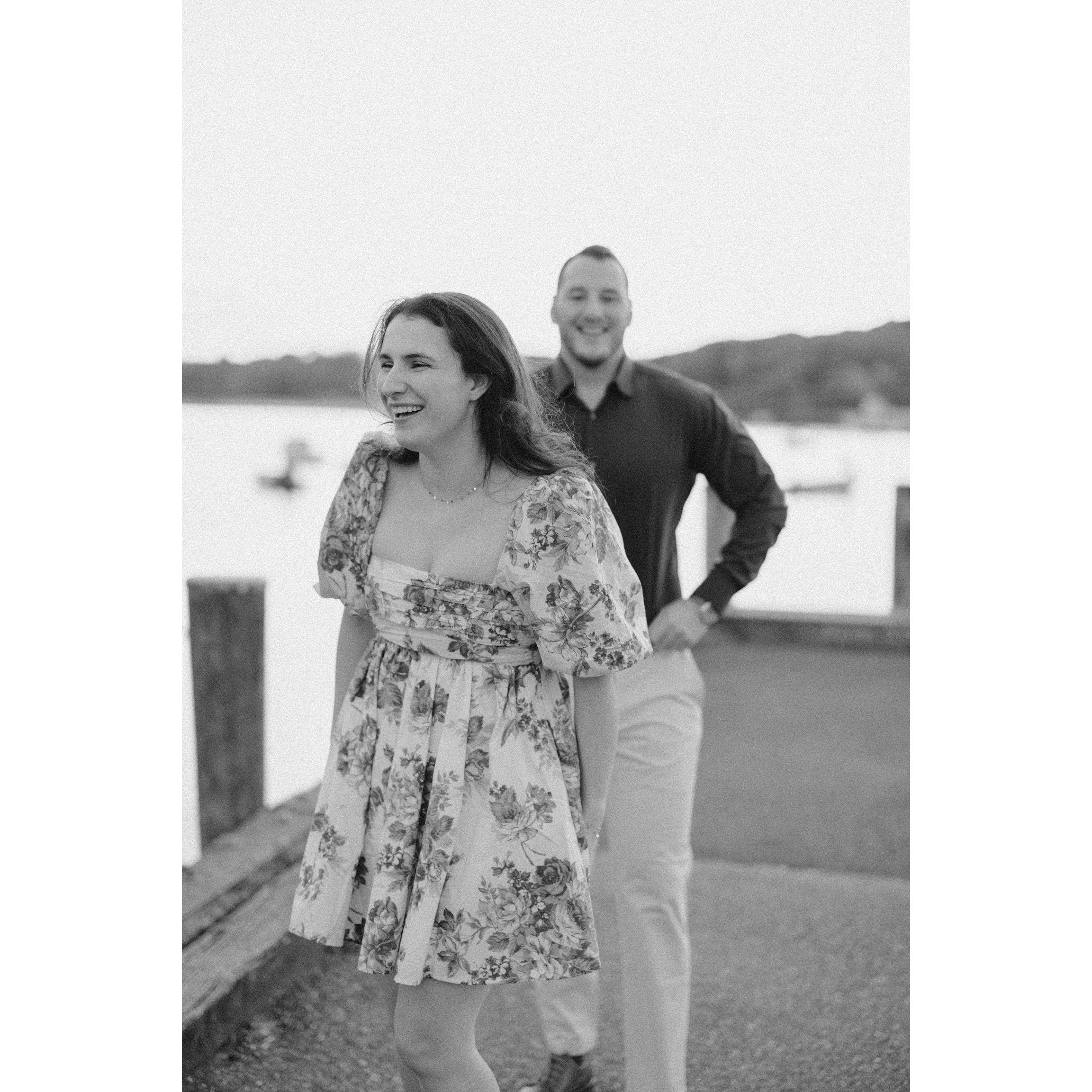 we totally look like this every time we walk through Northport