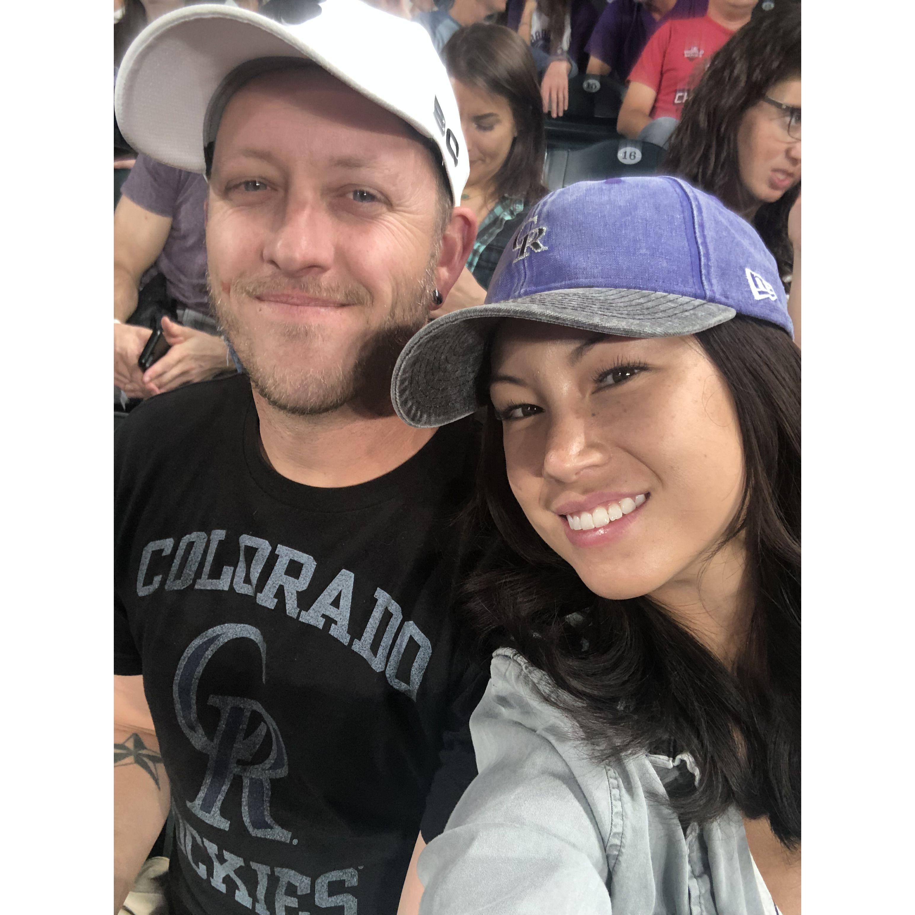 First Rockies game.