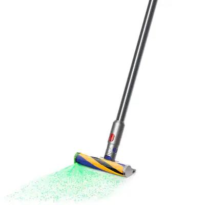Dyson - V15 Detect Extra Cordless Vacuum with 10 accessories - Yellow/Nickel