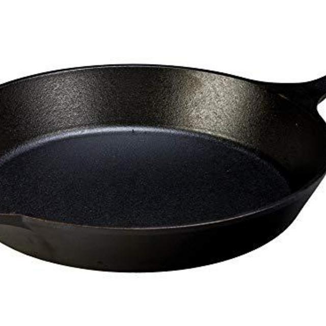 Lodge L14SK3 Skillet Cast Iron, 15", Black
