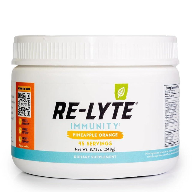 REDMOND Re-Lyte Immunity, Multivitamin Supplement Mix (Pinapple Orange)