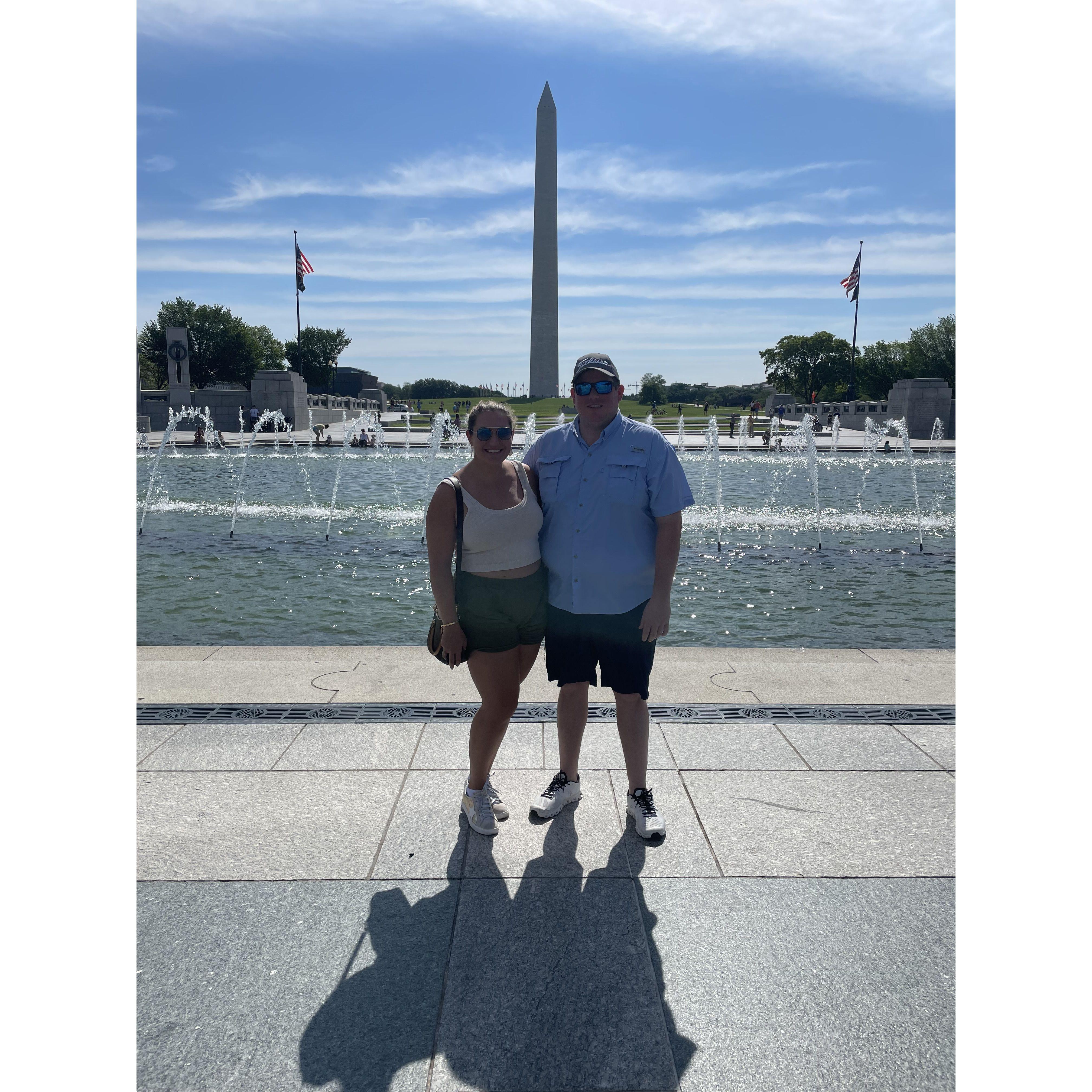 Our first trip to DC and Maryland together!