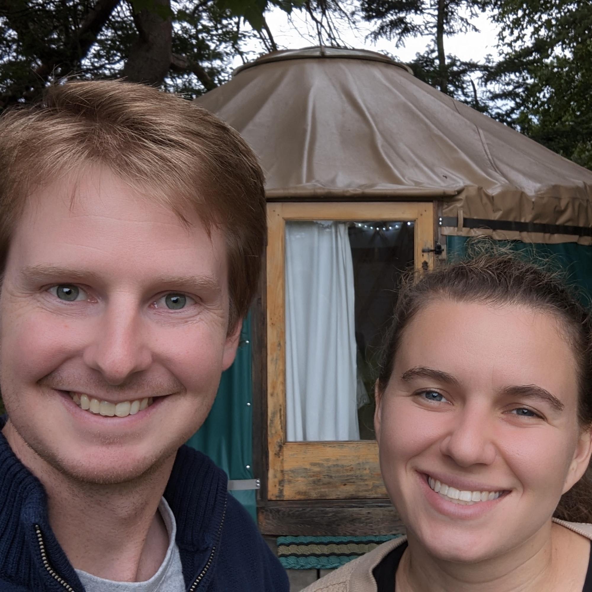 Living the yurt life in Acadia National Park
