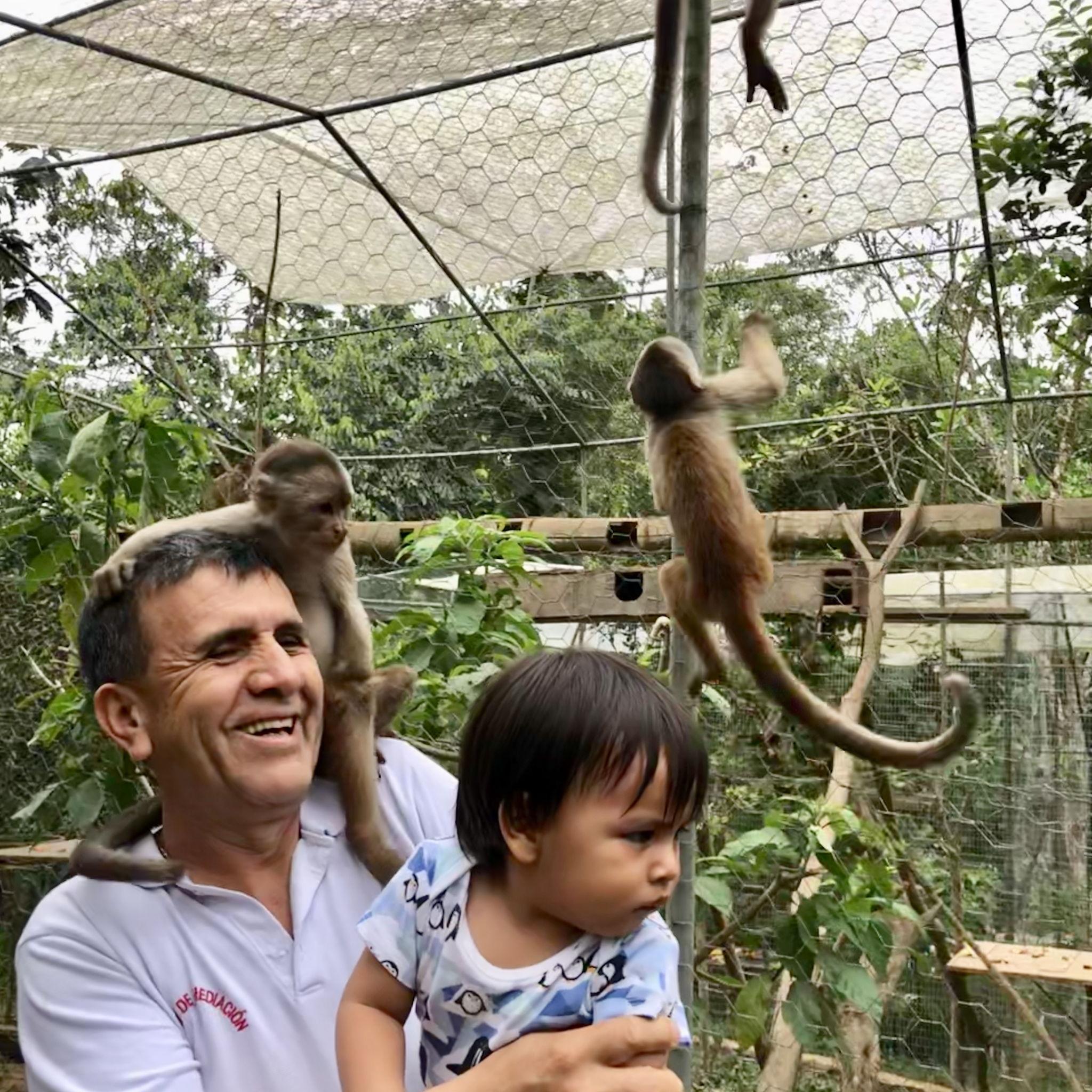 Mindo - Some travelers make friends easily… but in the Amazon, Robert Hurtado became irresistible.