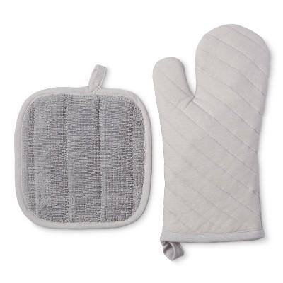 Product description page - (2Pk) Silver Kitchen Textile Set - Room Essentials™