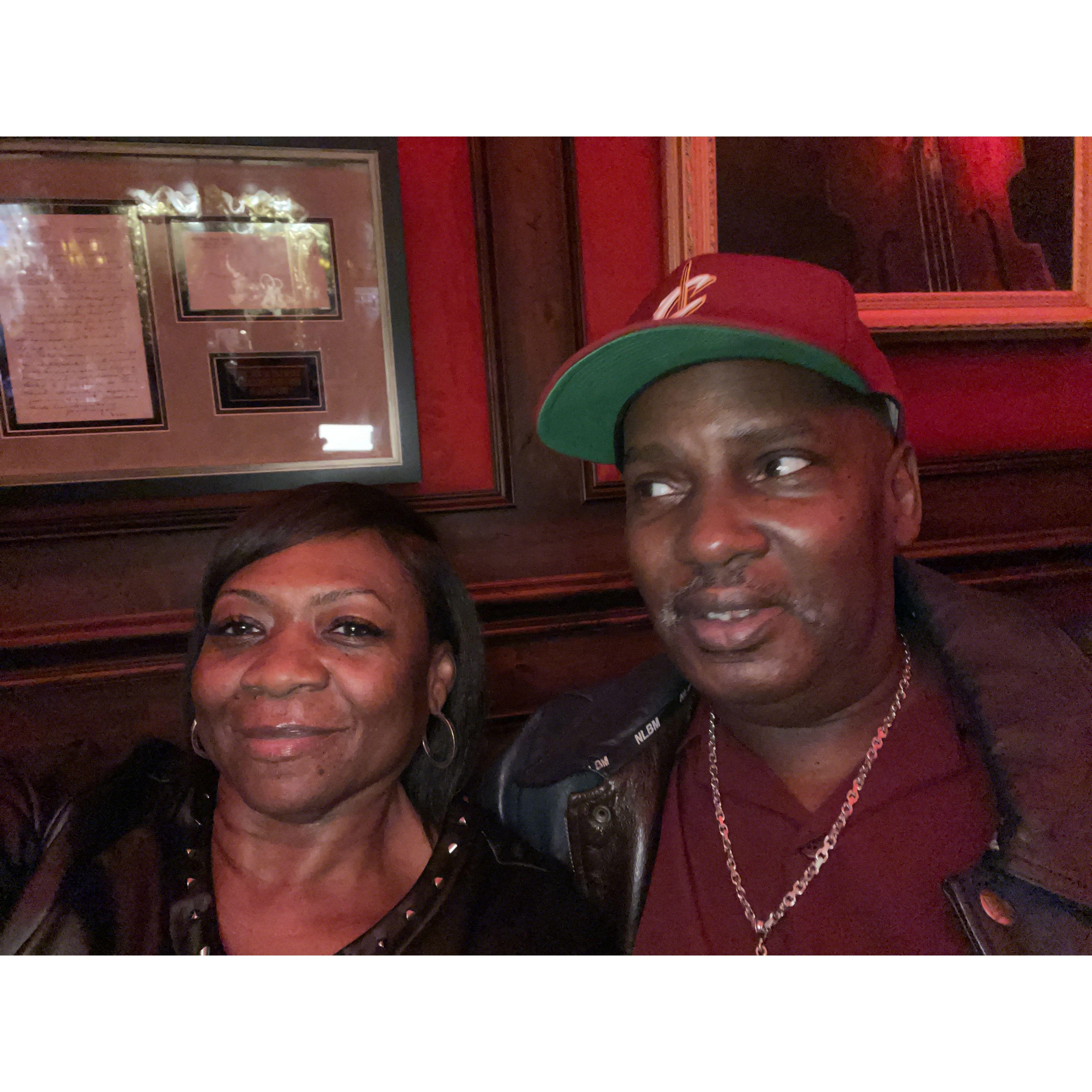 My Birthday dinner at Dirty Dog Jazz Cafe 12.24.23