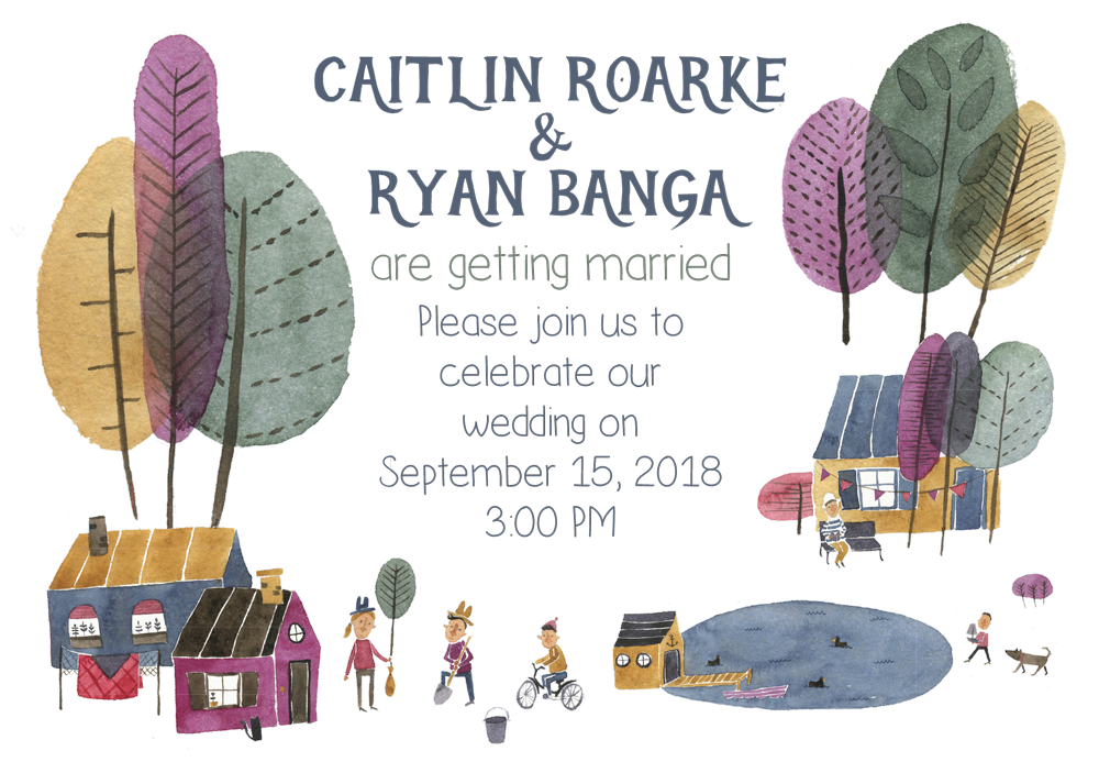 The Wedding Website of Caitlin Roarke and Ryan Banga