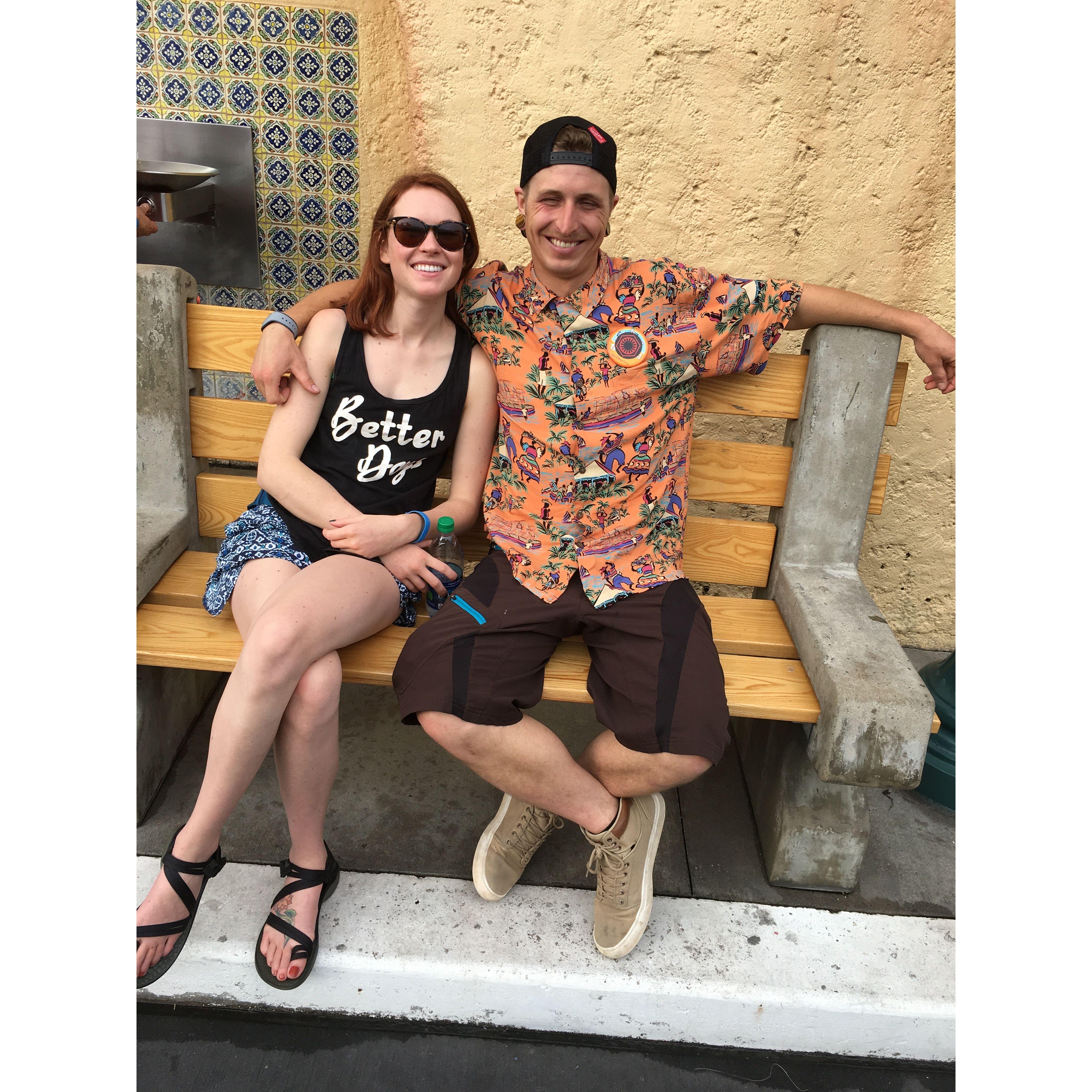 Brian's first trip to Disney World