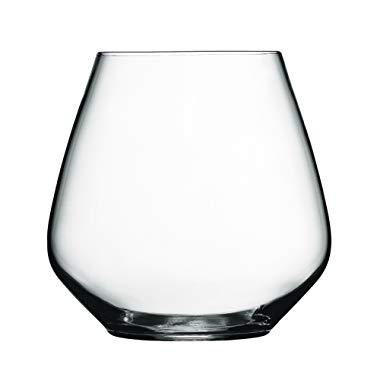 Luigi Bormioli Atelier Stemless Pinot Noir Wine Glass, 20-Ounce, Set of 6