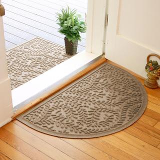 WaterHog Boxwood Indoor/Outdoor Half Round Door Mat